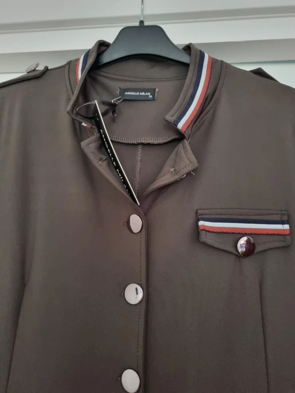 Blazer stretch cáqui tamanho GG – photo 2